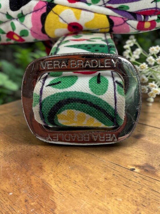 Vera Bradley Ribbons Pattern Quilted Cotton Backpack main image 4